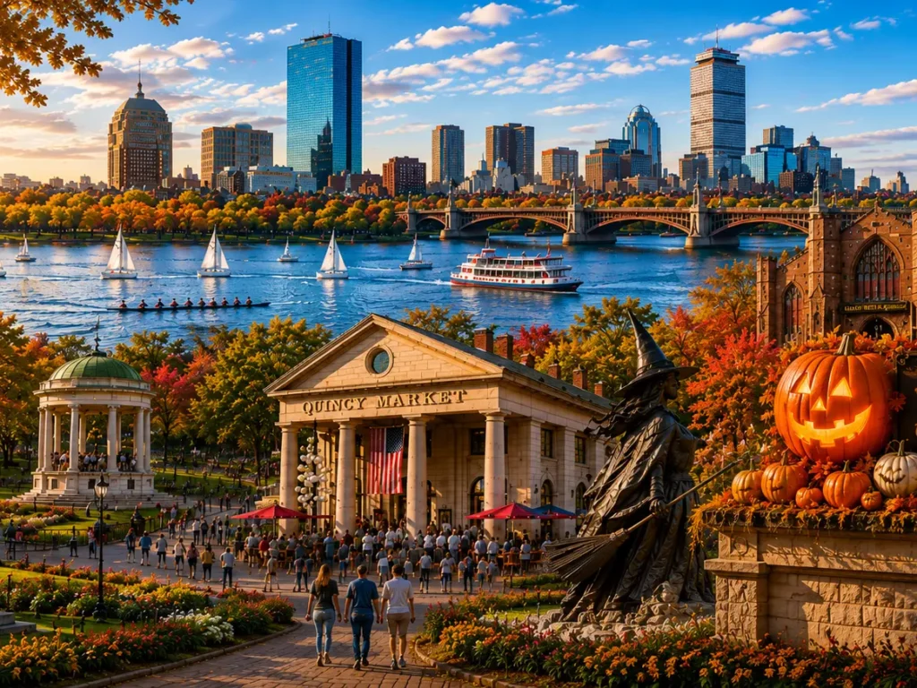 Boston et les sorcières de Salem à l’Halloween (3 jours/2 nuits)