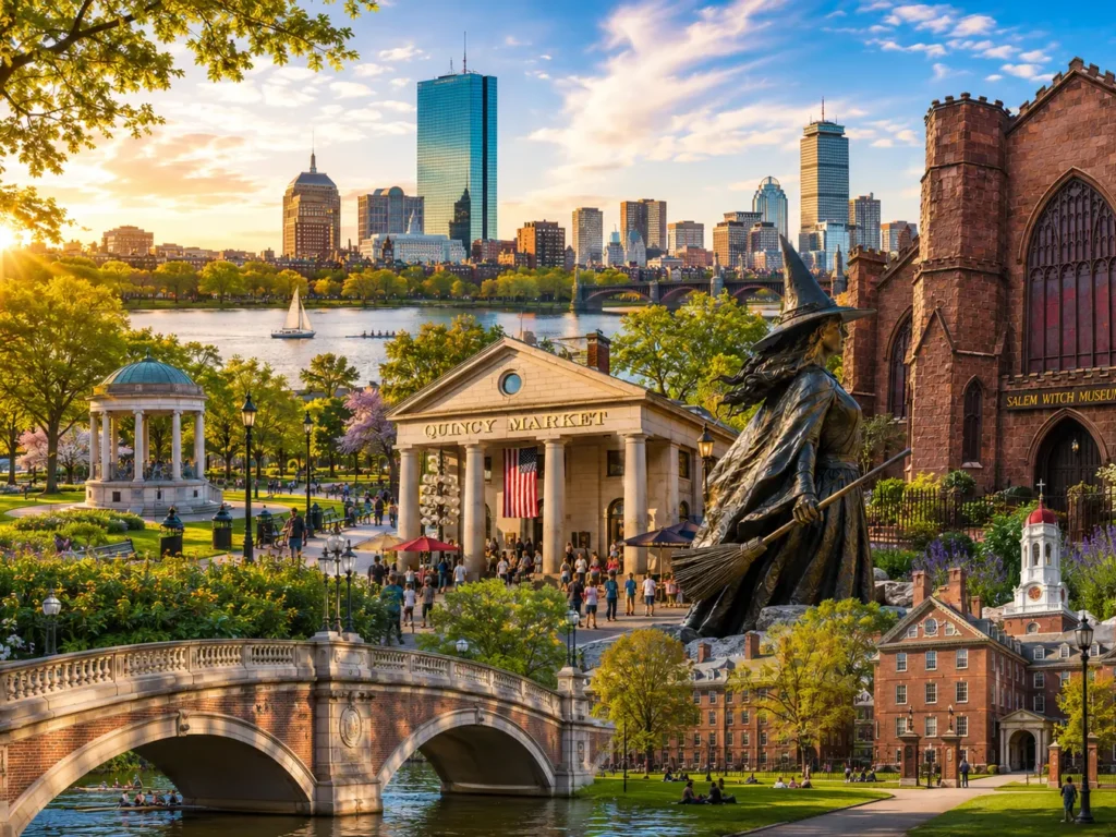 Boston et Salem à l’Action de grâce (3 jours/2 nuits)
